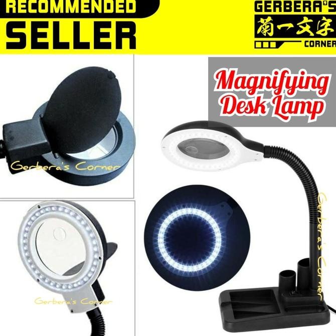 

Magnifying Desk Lamp 40 Led Working Lamp + Magnifier Magnifier Lamp Terbaru