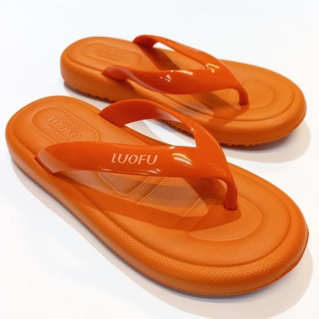 Sandal Wanita Jepit Jelly | Luofu E-7196