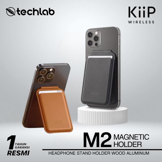 

KiiP M2 / M-2 Phone Card Holder Magsafe Wallet Slim Dompet Kartu Stand HP Casing HP