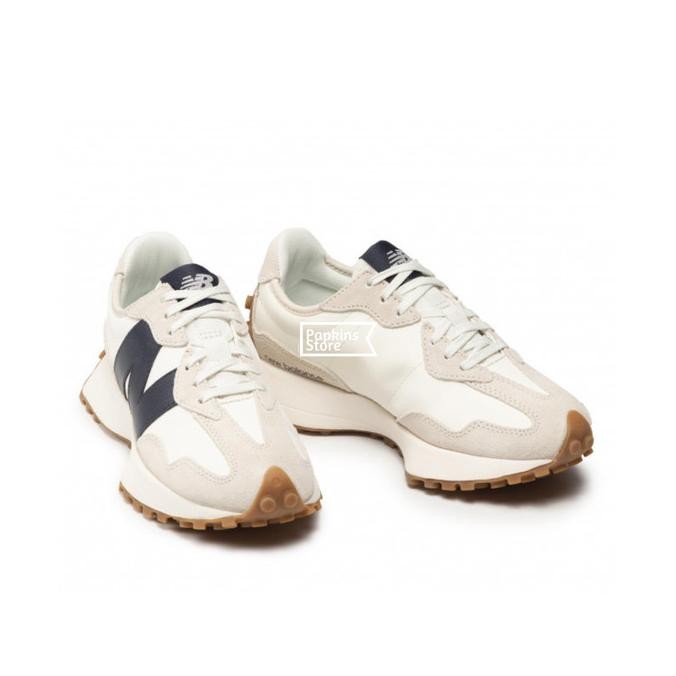 Sepatu New Balance 327 White Navy Original BNIB / Sneakers Pria Wanita
