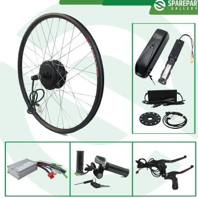 Komplit set Ebike kit 36v350w Sepeda Listrik