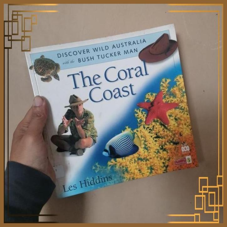 

[ADG] Buku Import The coral coast by les hiddins