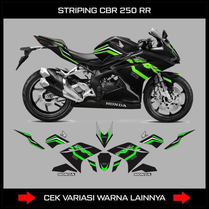 BEST DEAL STRIPING CBR 250 RR GRAPIS HRC RACING-STIKER MOTOR HONDA CBR 250 RR 