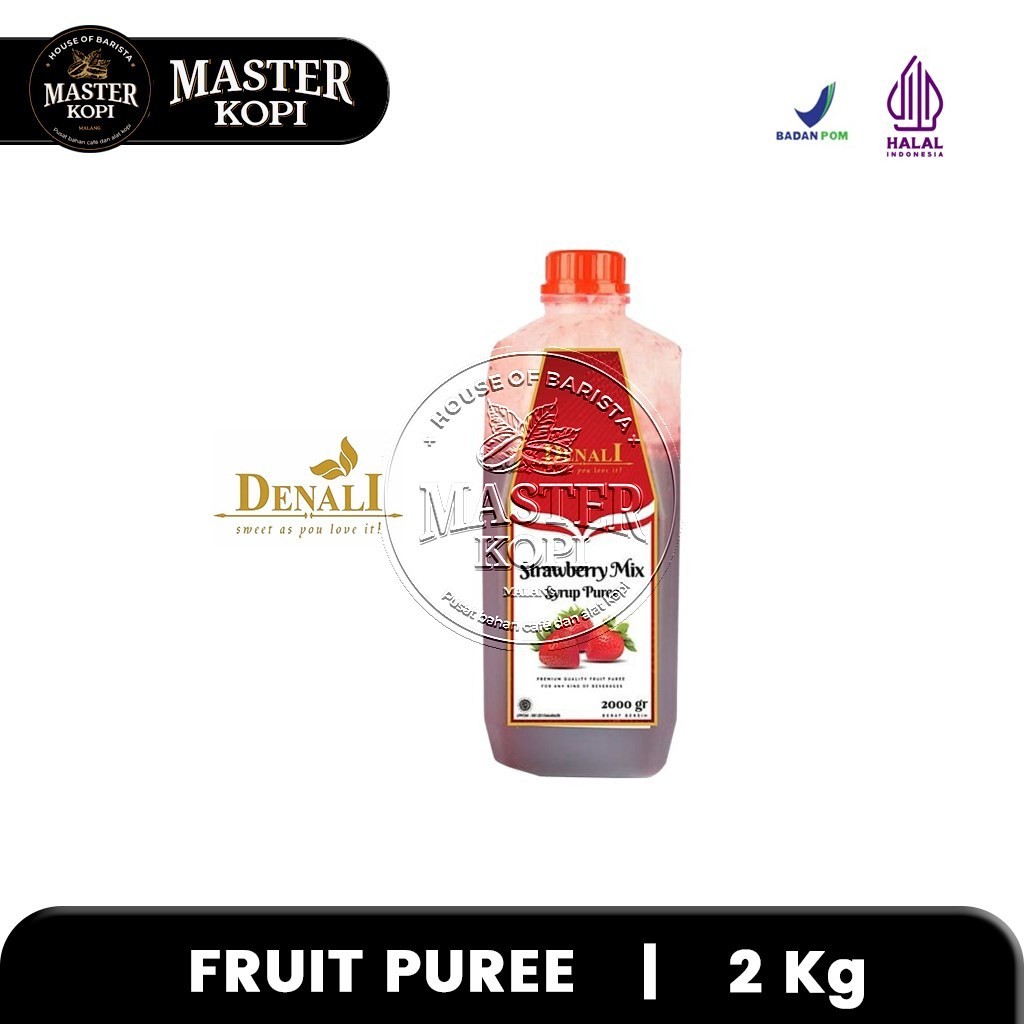 

Strawberry Puree Denali Fruit Mix Smooties 2 kg