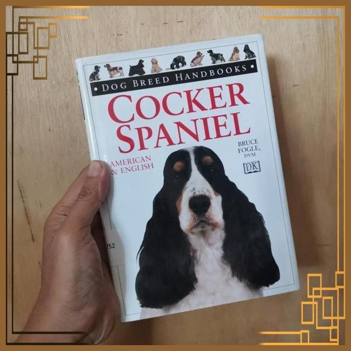 

[ADG] Buku Import Dog breed handbook Cocker spaniel