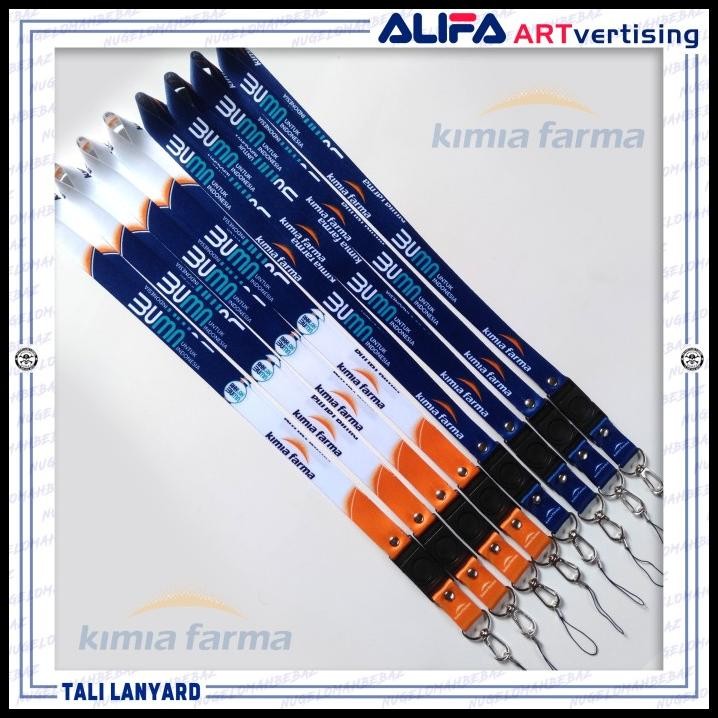 

BEST DEAL TALI LANYARD GANTUNGAN ID CARD/HP/KUNCI/DLL.. KIMIA FARMA !!