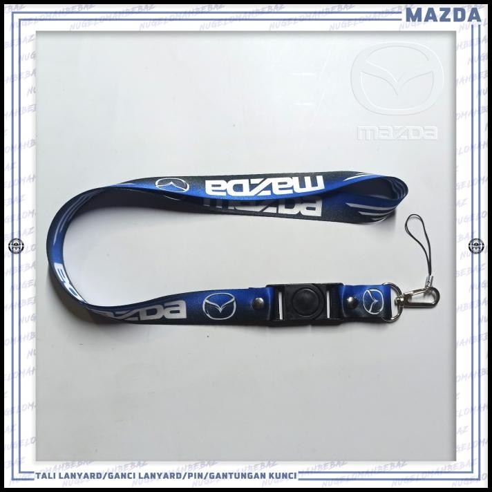 

BEST DEAL TALI LANYARD GANTUNGAN ID CARD/HP/KUNCI/DLL.. MAZDA !!!!