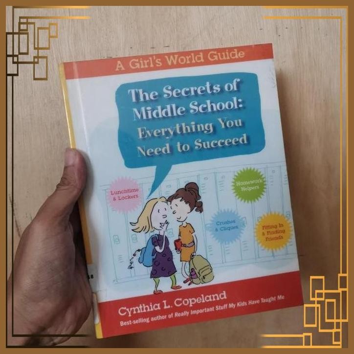 

[ADG] Buku Import A Girls world class The secrets of middle school