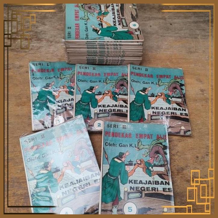 

[ADG] Buku Silat Langka Pendekar empat alis seri 2 1-21 Tamat (bersampul)