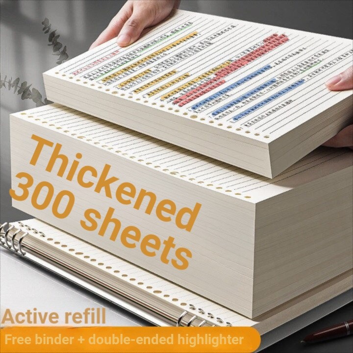 

Loose-leaf Refill B5 Loose-leaf Refill Grid Notebook a5 Refill Thickened 26 Holes Cornell Detachable |Xhy0uW69|