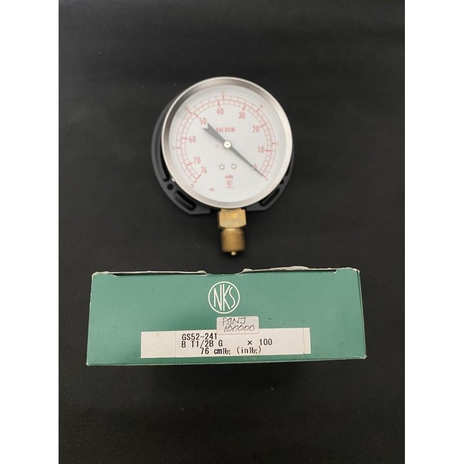 Nagano Pressure Vacuum Gauge Dial 100Mm  Ready