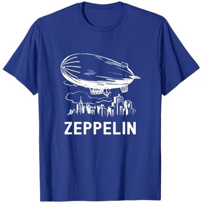 Kaos Sketsa Kapal Udara Zeppelin Retro Vintage |hu2TyIee|