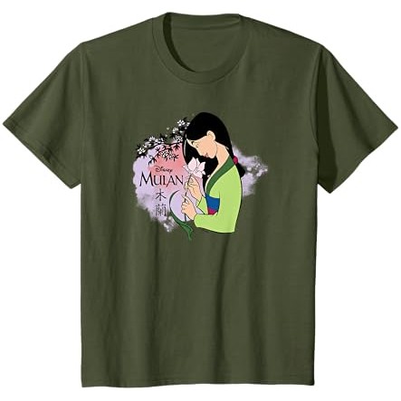 Disney Princess - Mulan Cherry Blossoms T-Shirt |cdpVehUf|