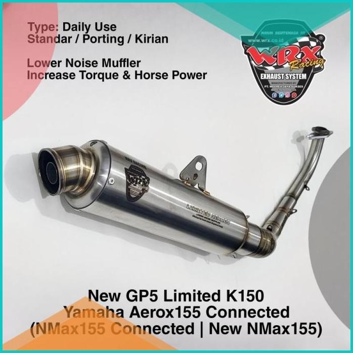 Knalpot WRX New GP5 Limited K150 New Aerox 155 New Nmax 11OKTZ4 tools