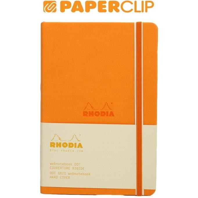 

Webnotebook Rhodia Hard Cover 14X21 Orange Dot Grid 118768C Terbaru