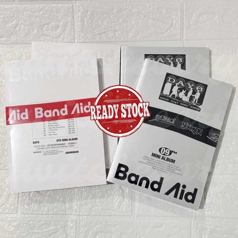 (Ready Stock) ALBUM DAY6 9TH MINI ALBUM BAND AID SEALED