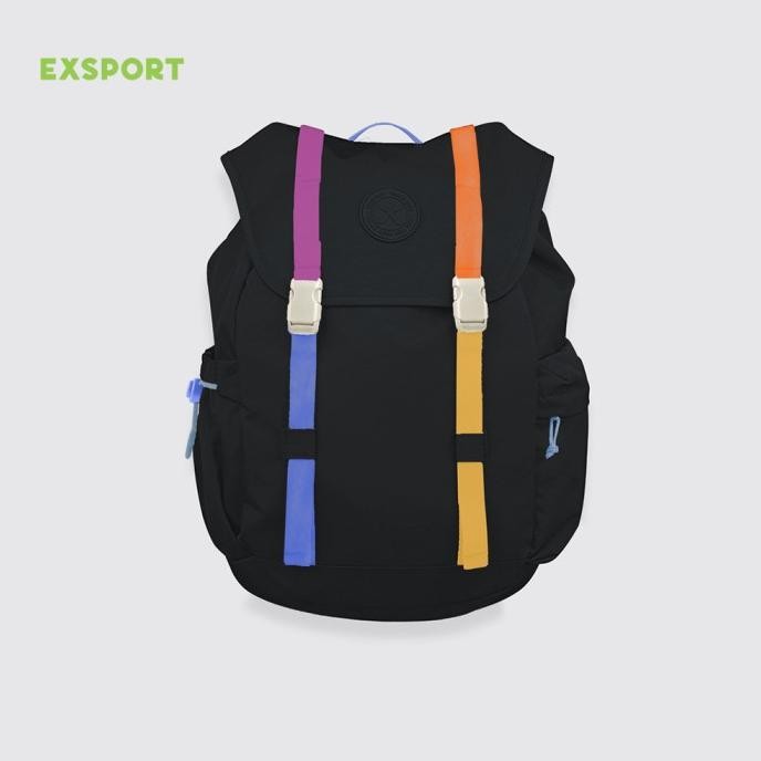 Tas Ransel Exsport Scholar Laptop Backpack - Hitam L