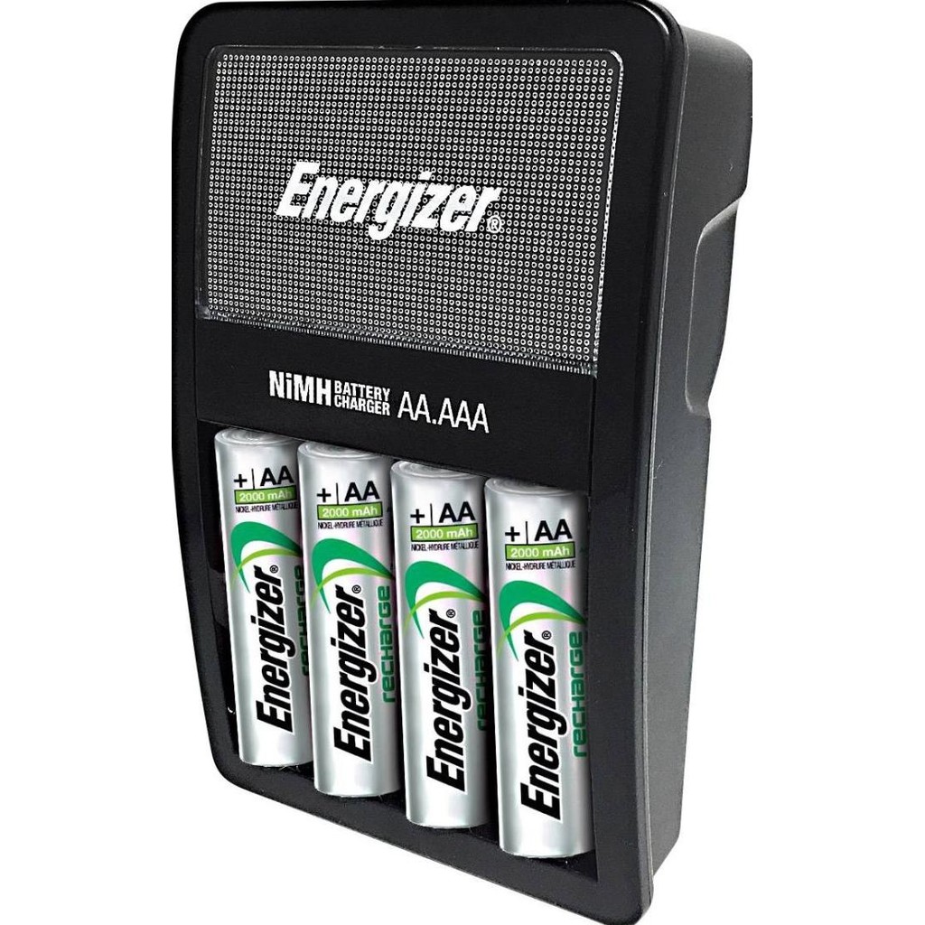 Charger Energizer Maxi Aa / Aaa + 4 Baterai Aa 2000 Mah Energizer Maxi Terbaru