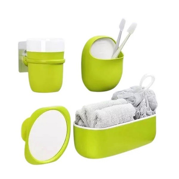 NEW RMX Aesthetic Bathroom Accessories Set Perlengkapan Kamar Mandi isi 4