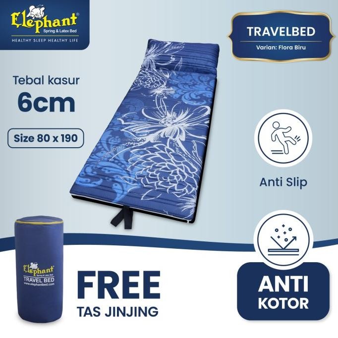 Kasur Lipat Rebounded bonus tas / Kasur Lantai Elephant