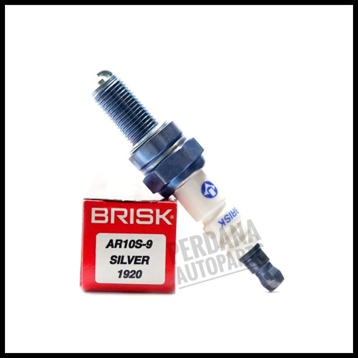 TERMURAH BUSI MOTOR HONDA GENIO 2019ON BRISK SILVER AR10S-9 !!!!!!