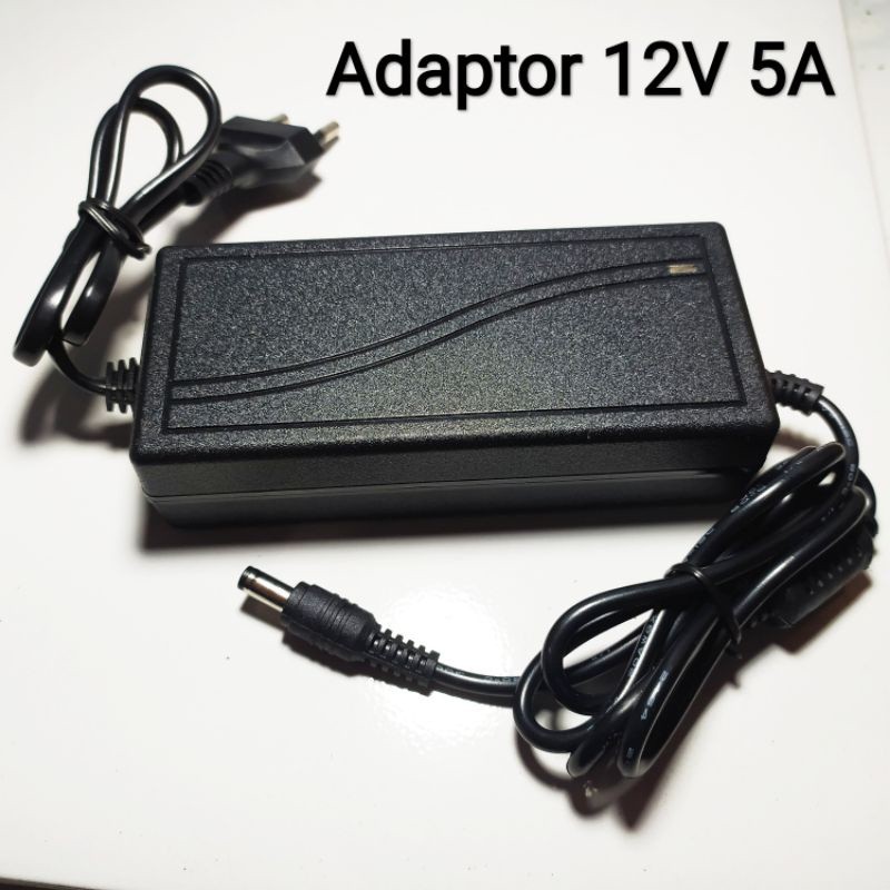 Adaptor smps 12V 5A murni 12 volt 5 amphere