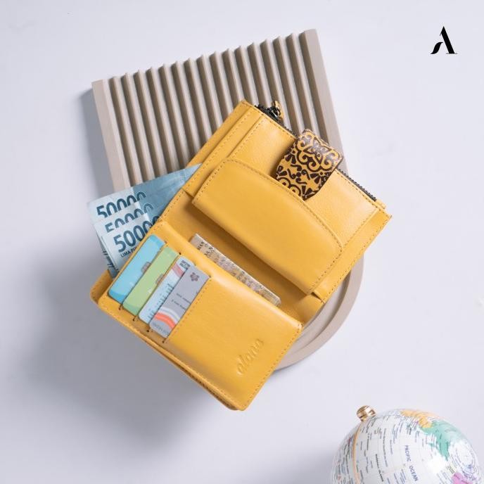 Dompet Wanita Dompet Kulit Wanita Alona Sekar Batik Dompet Kartu