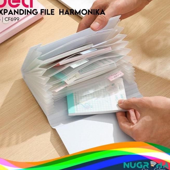 

TERLARIS [DELI X AGNEZ MO] DELI EXPANDING FILE / TAS DOKUMEN / MAP A6
