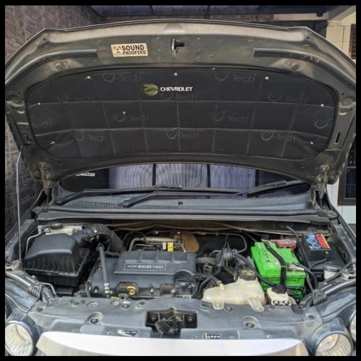 DISKON PEREDAM PANAS KAP MESIN BEST QUALITY CHEVROLET AVEO 2011-2013 