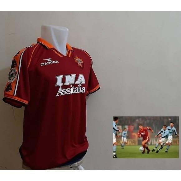 JERSEY RETRO AS ROMA 1998 - 1999