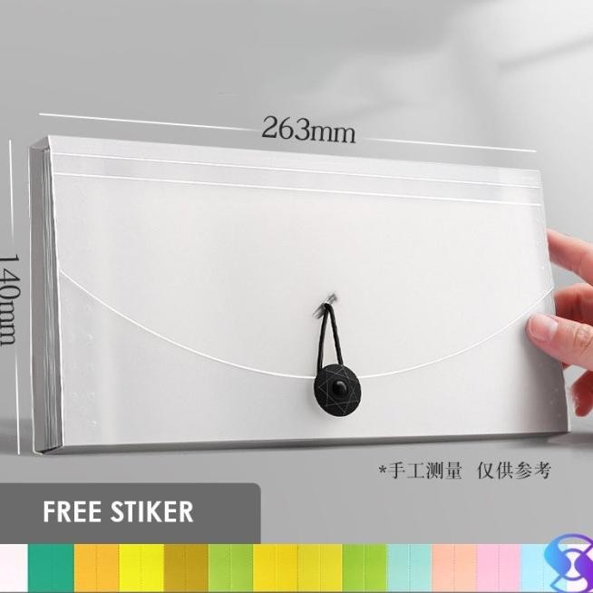 

TAS FILE HANDLE/BUKU MAP BERLAPIS PENYIMPANAN FILE DOKUMEN /FOLDER ORGANIZER KERTAS MODEL/ TAS DOKUMEN FILE 13 SEKAT-RABBIT STATIONERY