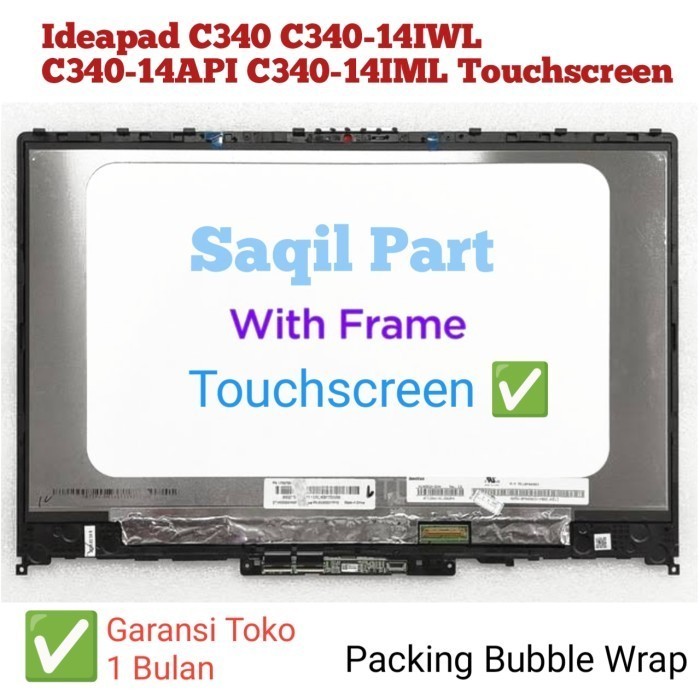 ada LCD Layar ideapad C340 14 C340-14IWL C340-14IML C340-14API FHD