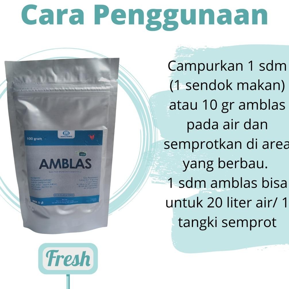 Oh34 Bubuk penghilang bau amoniak atau amonia kandang ayam, Kambing, sapi, dan pengering sekam-AMBLA