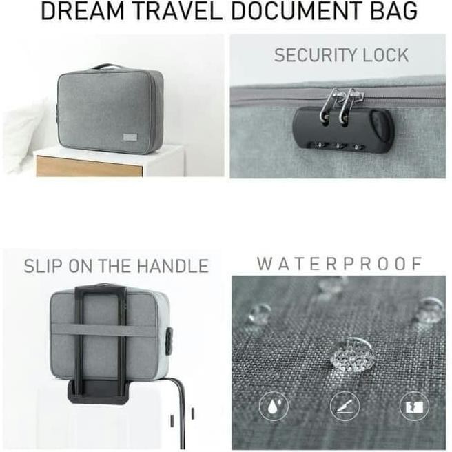 

DOCUMENT STORAGE BAG / PENYIMPANAN DOKUMEN / DIJAMIN DOKUMEN AMAN TJ