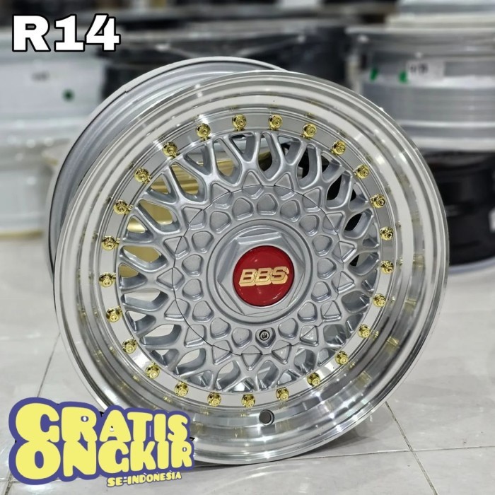 Velg Wuling Air Ev ring 14 BBS RS velg mobil racing r14 Wuling Air Ev