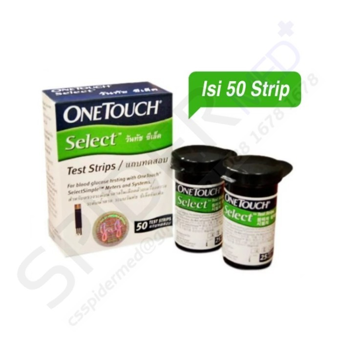 Onetouch Select Simple - Strip Isi 50 / One Touch Select / Original