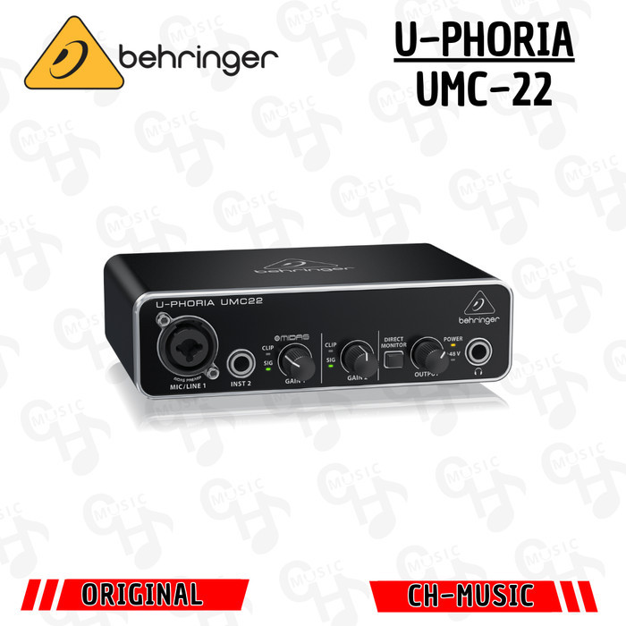 Terbaru Soundcard Behringer Umc22 Umc 22 Soundcard
