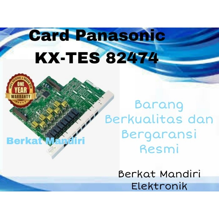 Termurah Panasonic Pabx Kx-Te82474 Expand Card 8 Exts For Kx-Tes824
