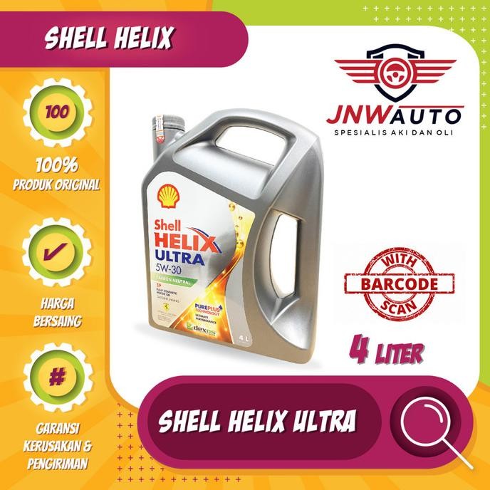 Shell Helix Ultra 5W-30 - 4 LITER