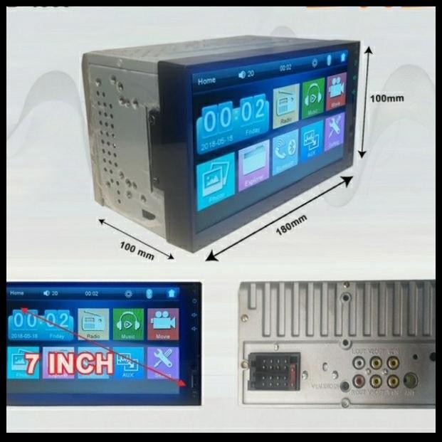 TERBARU HEAD UNIT DOUBLE DIN MOBIL LIVINA/GRAND LIVINA MIRORLINK UNIVERSAL 