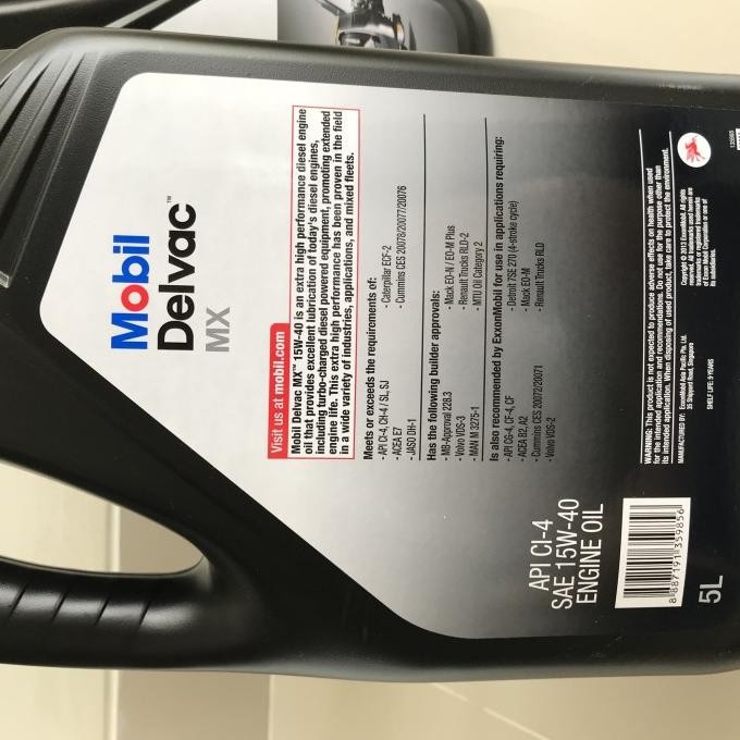 Oli mobil delvac mx 15w-40 / oli mobil 1 delvac mx 15w-40/oli mesin