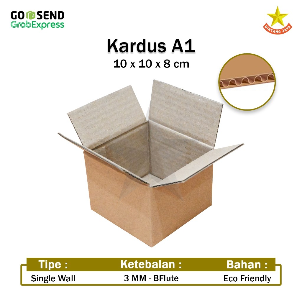 

Kardus - Box - Kotak - Packing - Karton - Dus Polos - jam Tangan - (Kardus 10 x 10 x 8 cm)