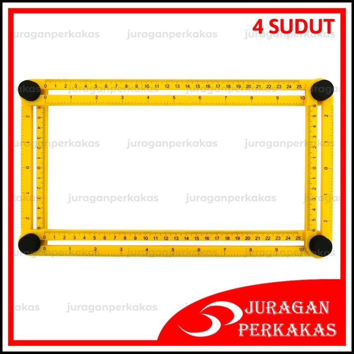 

HOT DEAL BISON PENGGARIS KERAMIK 4 SUDUT LIPAT LUBANG ALAT UKUR PLASTIK F29020 !!!!