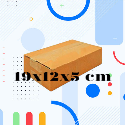 

Kardus packing 19x12x5 cm dus packaging kecil luar polos siap pakai