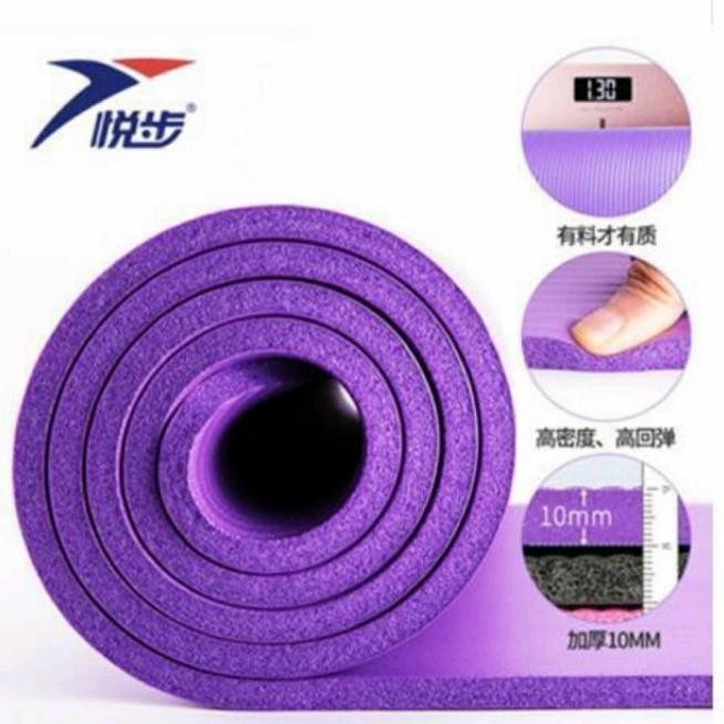 Matras Yoga Tebal Matras Yoga Anti Slip Matras Olahraga