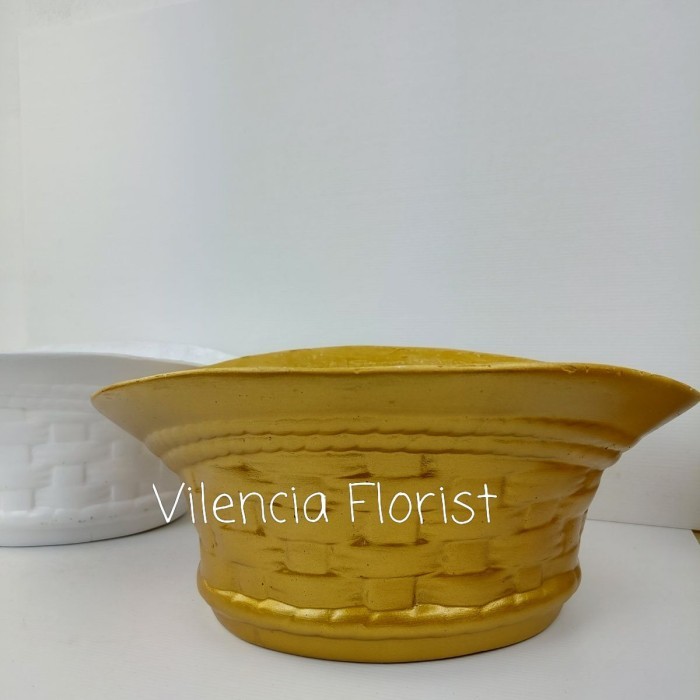 Julie - Pot Vas Bunga Fiber Dekorasi