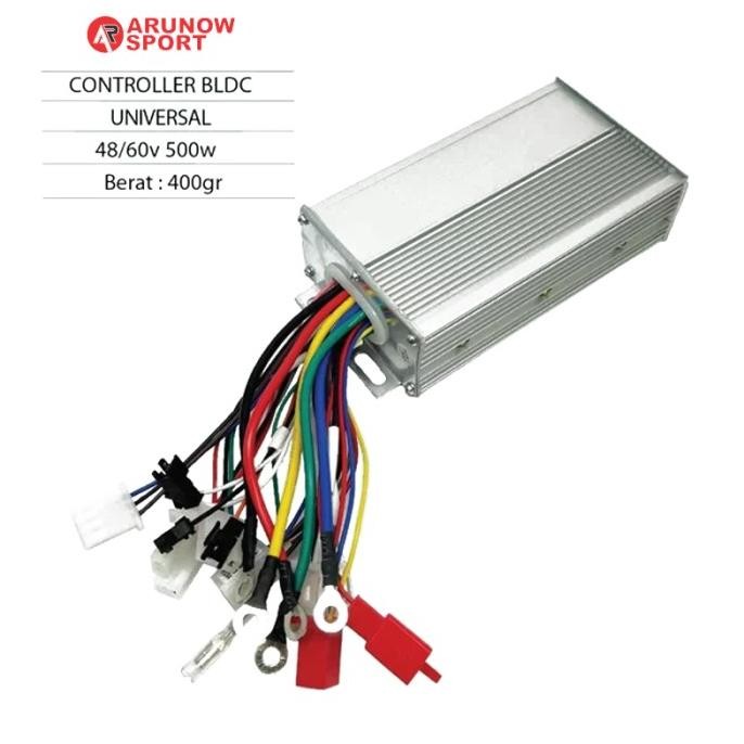 Controller Modul Sepeda Listrik 48V 60V 500W Bldc Universal Original