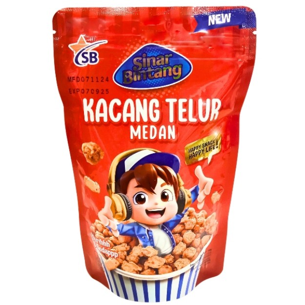 

S21680 SINAR BINTANG KACANG TELUR 100GR MAJU BERSAMA