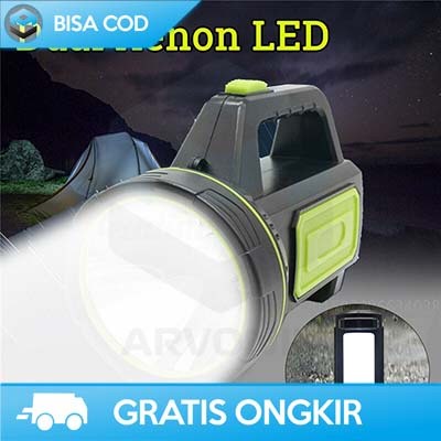 LAMPU SENTER LED SUPER TERANG  RECHARGEABLE 13500 LUMENS ORIGINAL