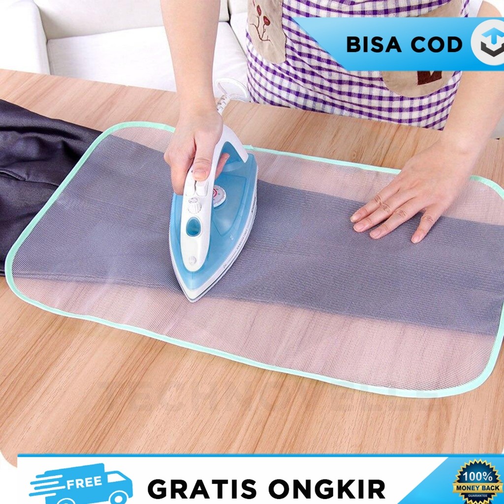 ALAS SETRIKA COVER KAIN MESH ANTI PANAS NYAMAN DAN RAMAH LINGKUNGAN